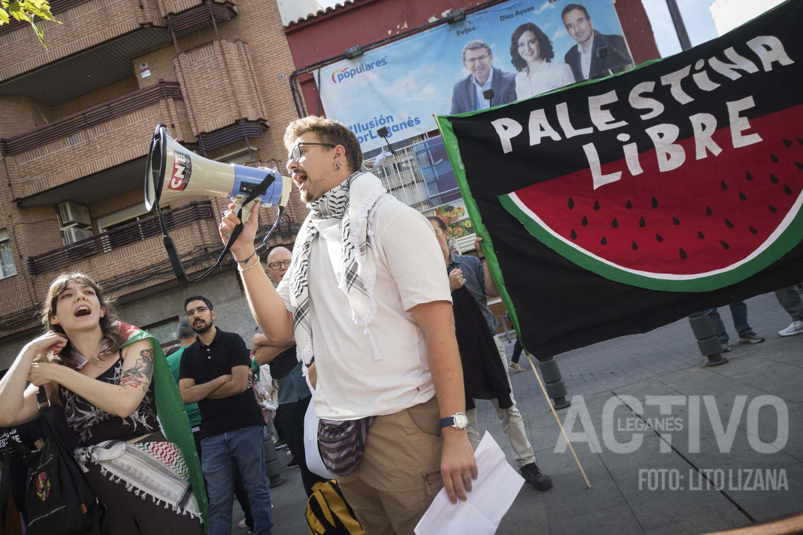 palestina gaza leganes concentracion protesta