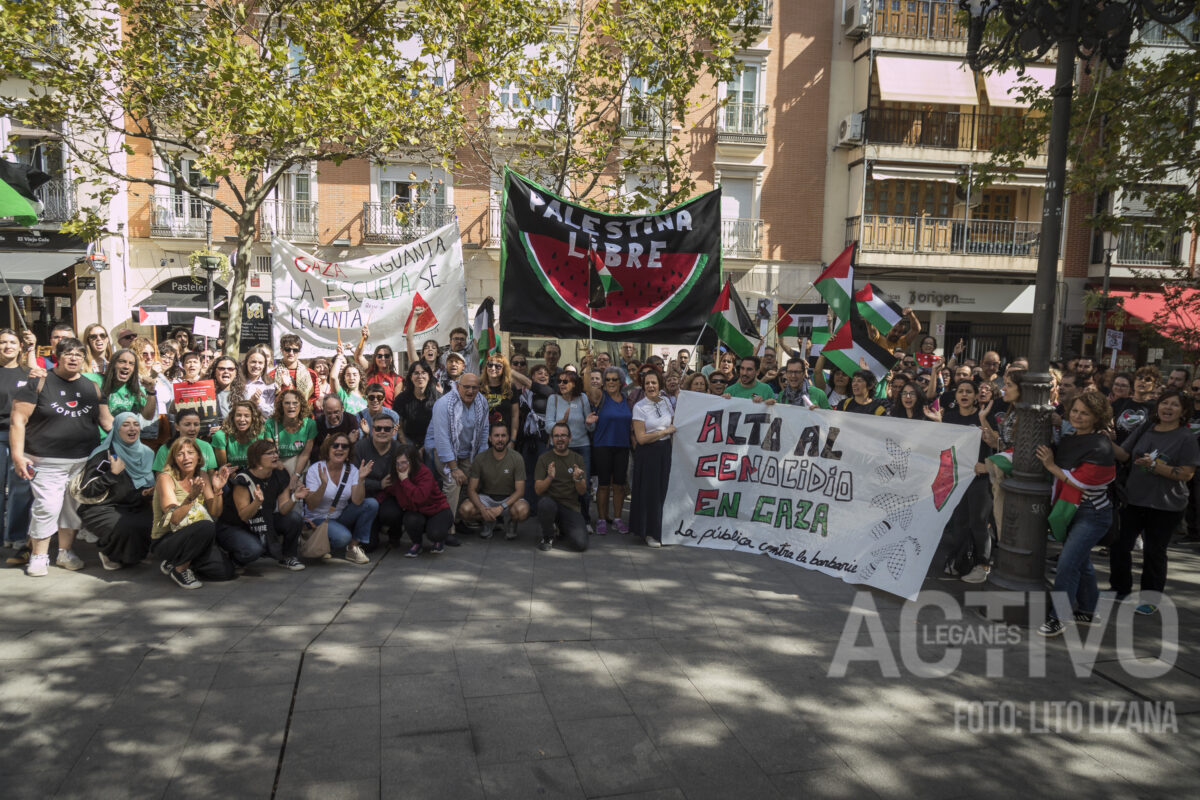 palestina gaza leganes concentracion protesta