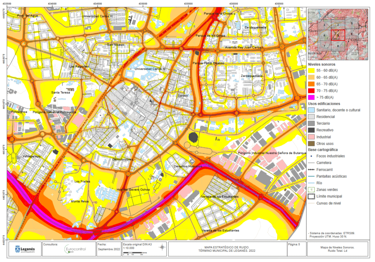 mapa estrategico ruido leganes