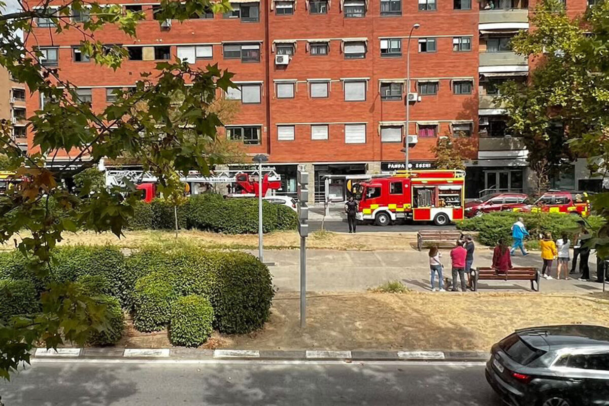 incendio leganes norte avenida reina sofia