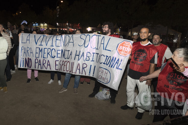 “Nos echan a la calle y no le importa a nadie”: la PAH Leganés estalla en el pregón de San Nicasio exigiendo vivienda digna