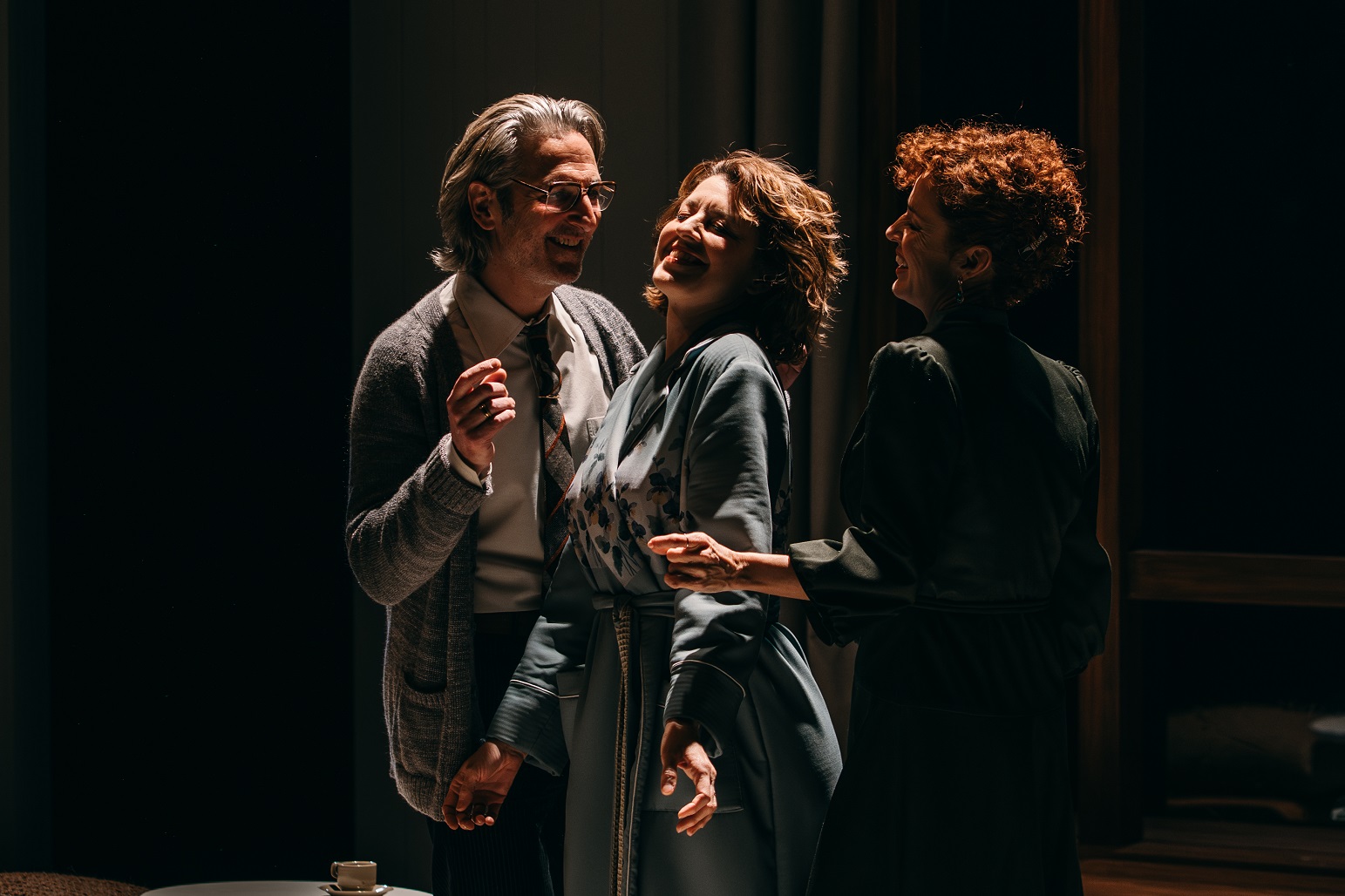 Marta Belenguer, Ernesto Alteiro y Mélina Moda en 'Viejos Tiempos'