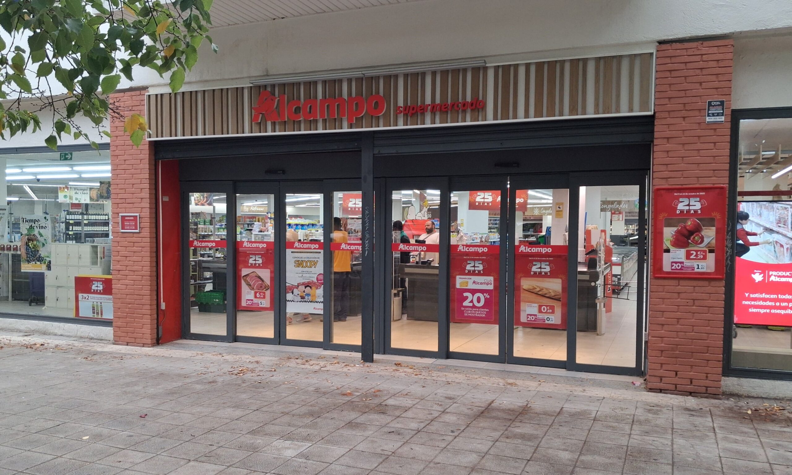 Supermercado Alcampo en Madrid