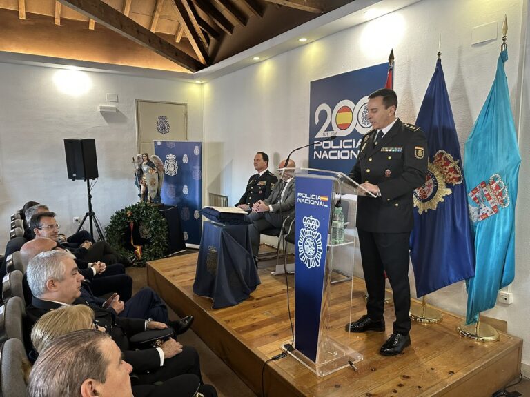 José Antonio Mateos toma posesión como nuevo comisario de la Policía Nacional en Leganés