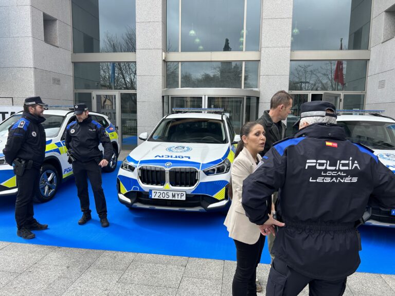Leganés renueva la flota de la Policía Local con 13 nuevos vehículos y mejora el equipamiento de Protección Civil