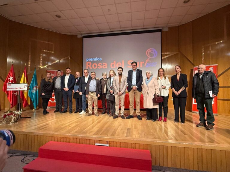 Las Dehesillas se llena para los Premios Rosa del Sur del PSOE de Leganés