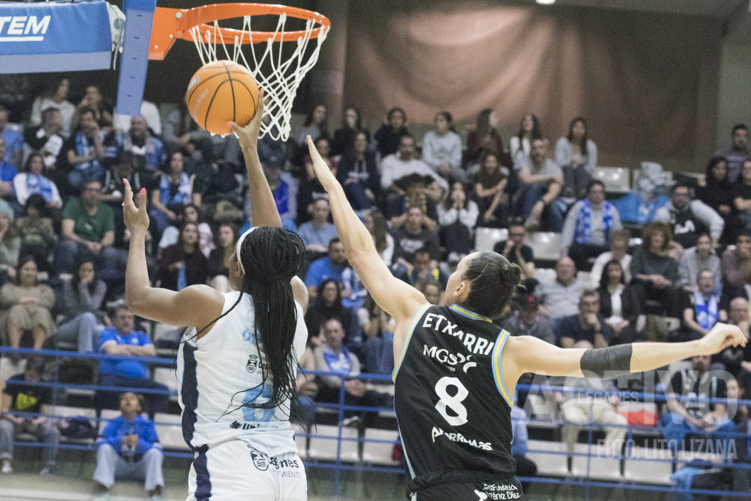 Baloncesto Leganés contra el Estudiantes.