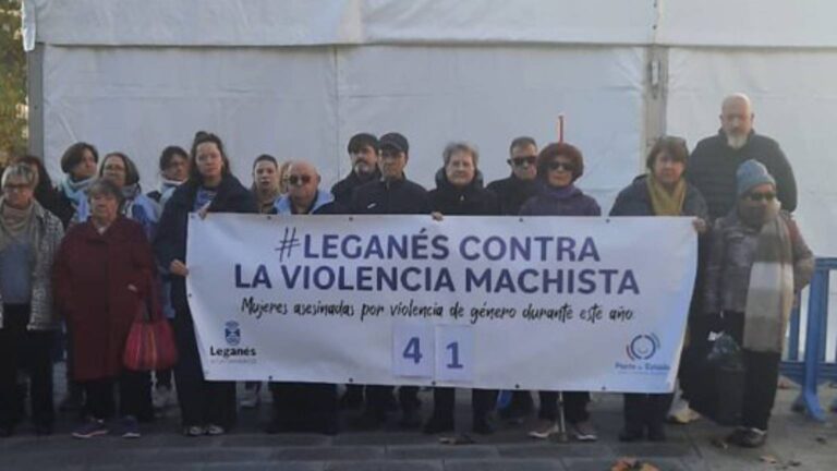 Leganés se planta contra la violencia machista tras el asesinato en Torrejón
