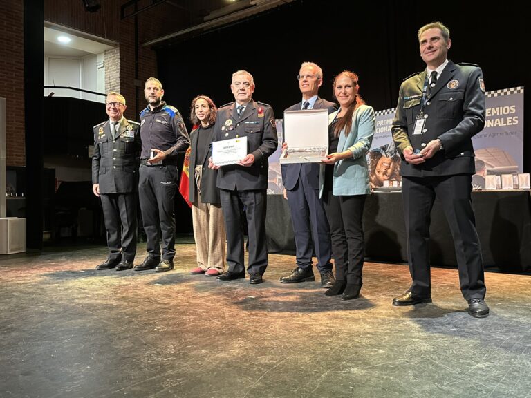 La Policía Local de Leganés recibe un premio nacional por su programa de Educación Vial en los colegios