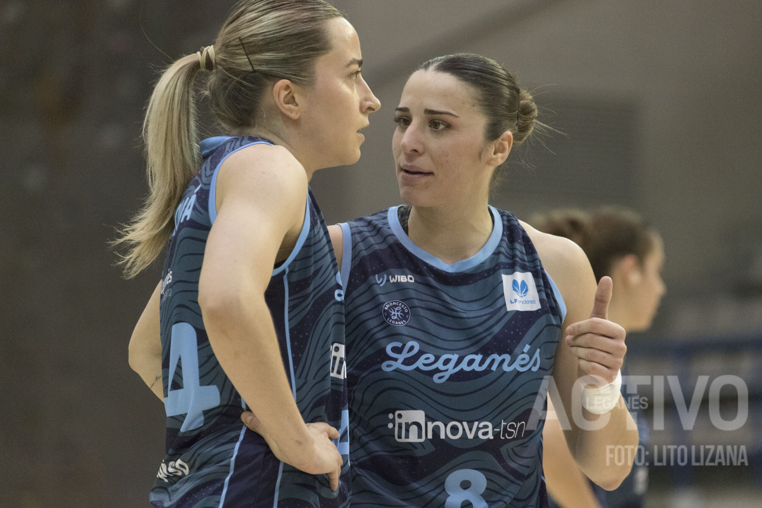 Irene Lahuerta habla con Andelova (Innova-tsn Leganés)