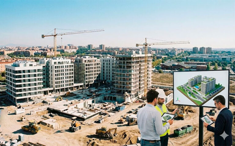 Leganés crece y se moderniza de la mano de la construcción, un sector que apuesta por tecnología de vanguardia