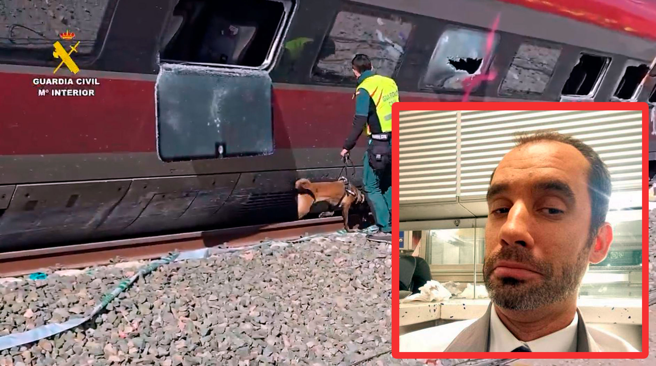 Agustín Fadón, trabajador de Alvia, Leganés