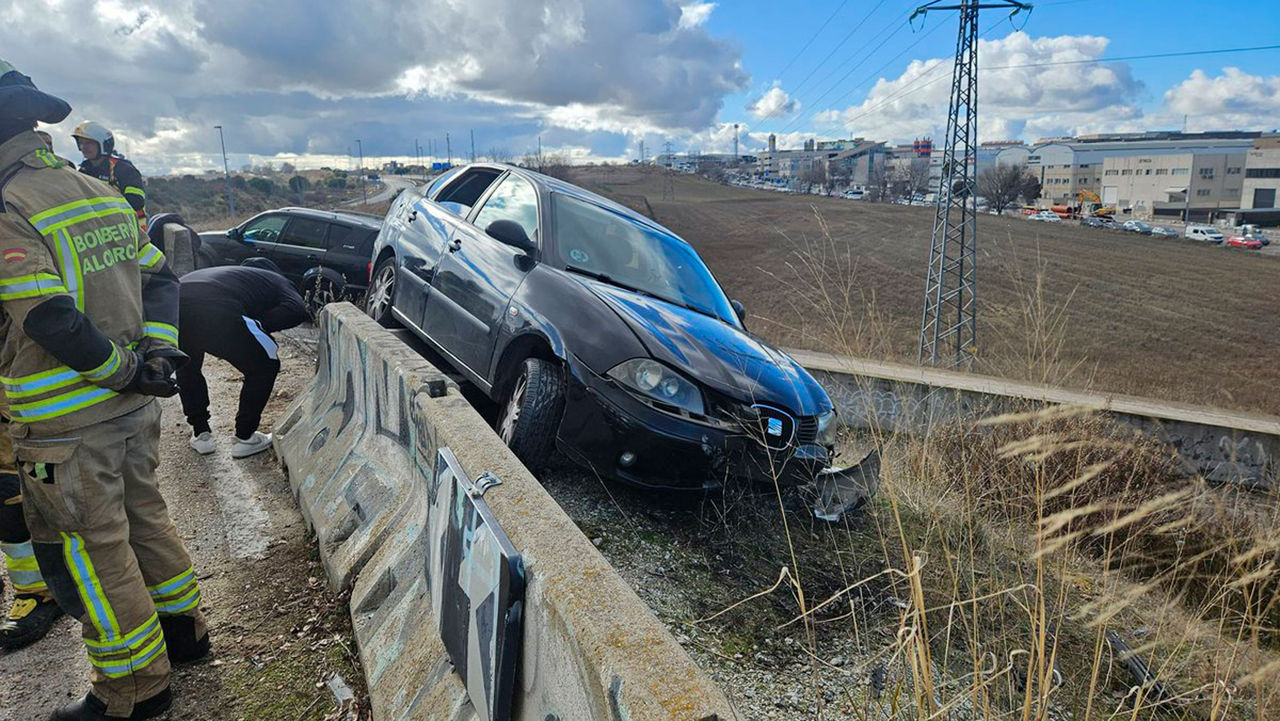 accidente trafico leganes alcorcon