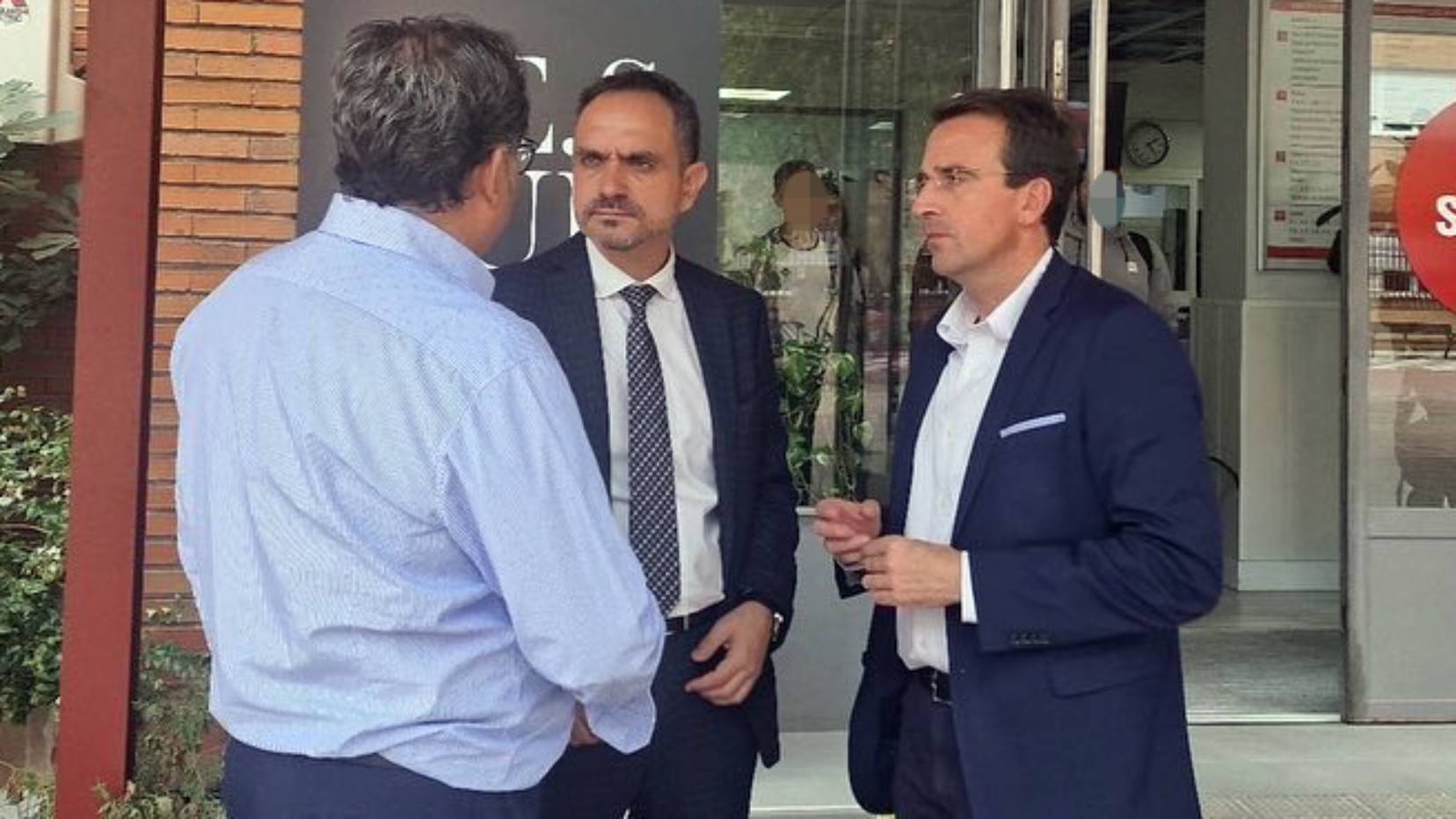 Manuel Bautista (PP) y Miguel Ángel Recuenco (PP) en Leganés