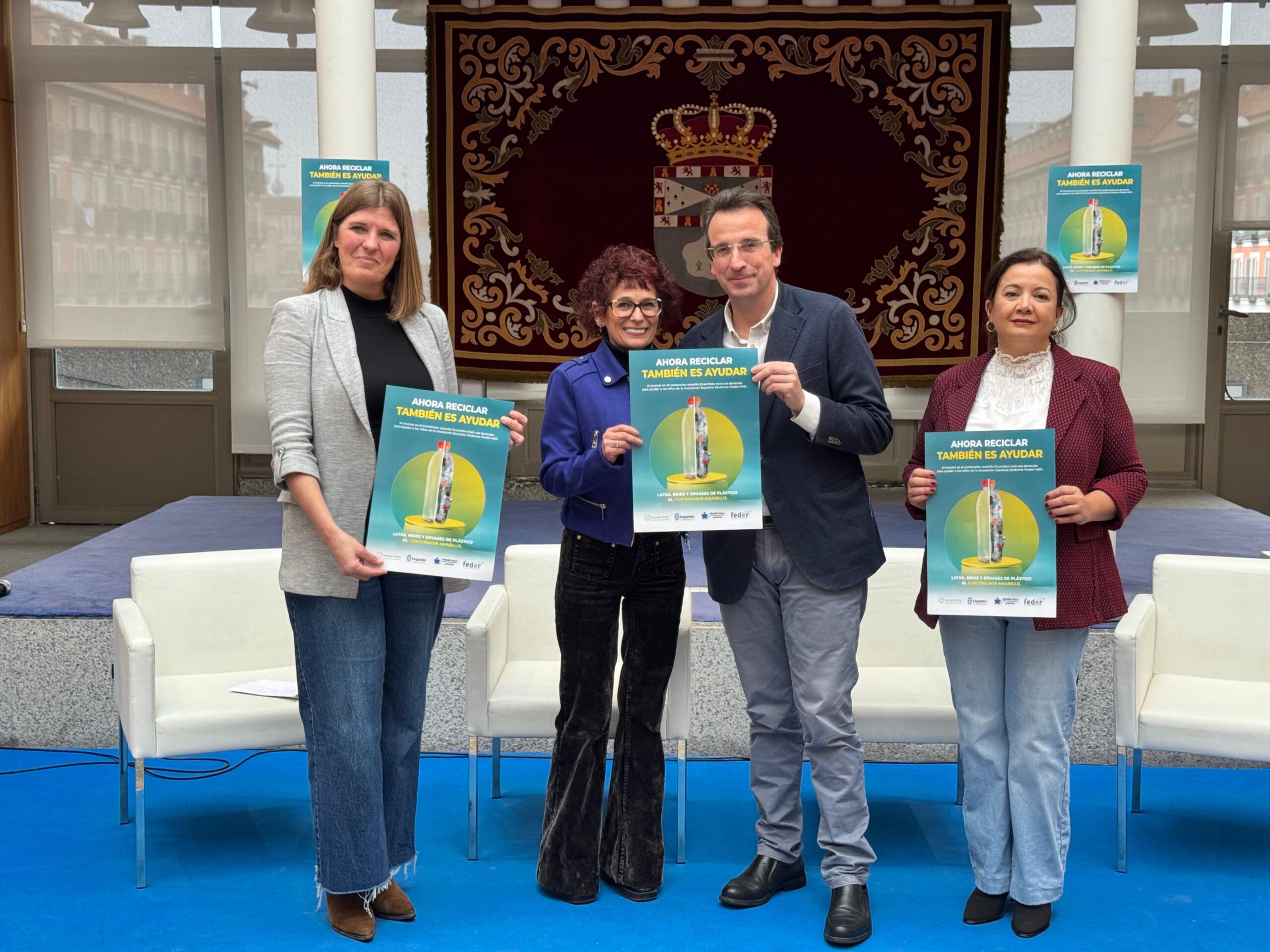 Ecoembes ha donado 5.000 euros a la Asociación Española Síndrome Prader-Willi