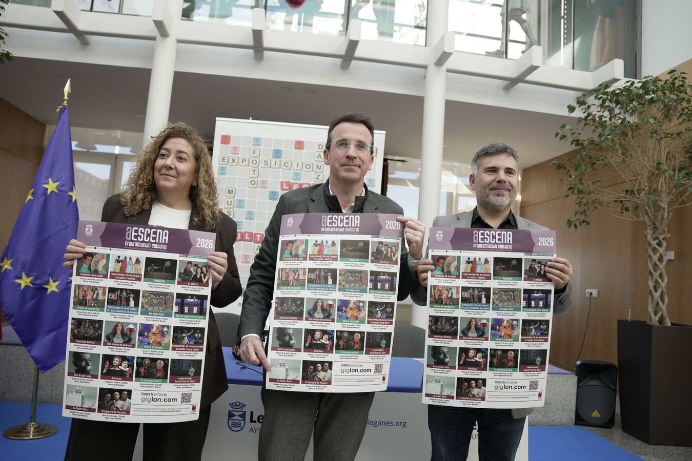 cartel de A ESCENA del primer semestre de 2026