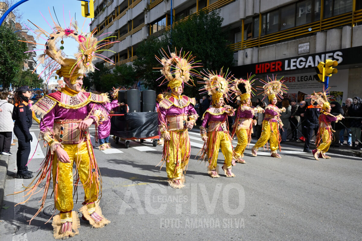 Desfile de Carnaval en Leganés 2026