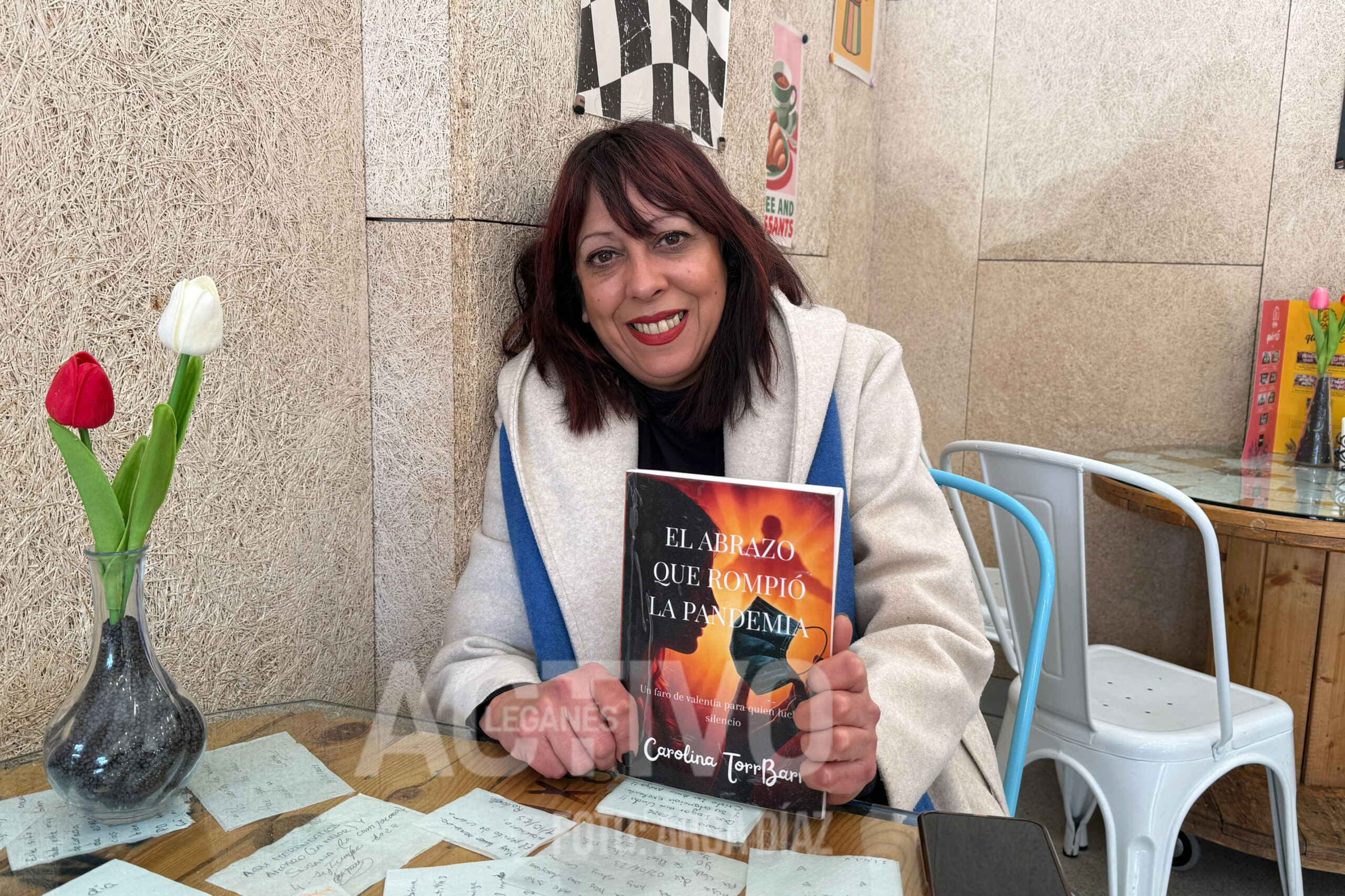 Carolina Torrejón Baragán, autora del libro 'El abrazo que rompió la pandemia'