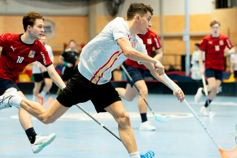 España arrasa en el EuroPower Floorball Challenge: doble oro con sello de Leganés