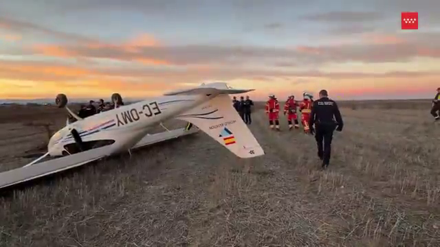 avioneta accidente leganes fuenlabrada