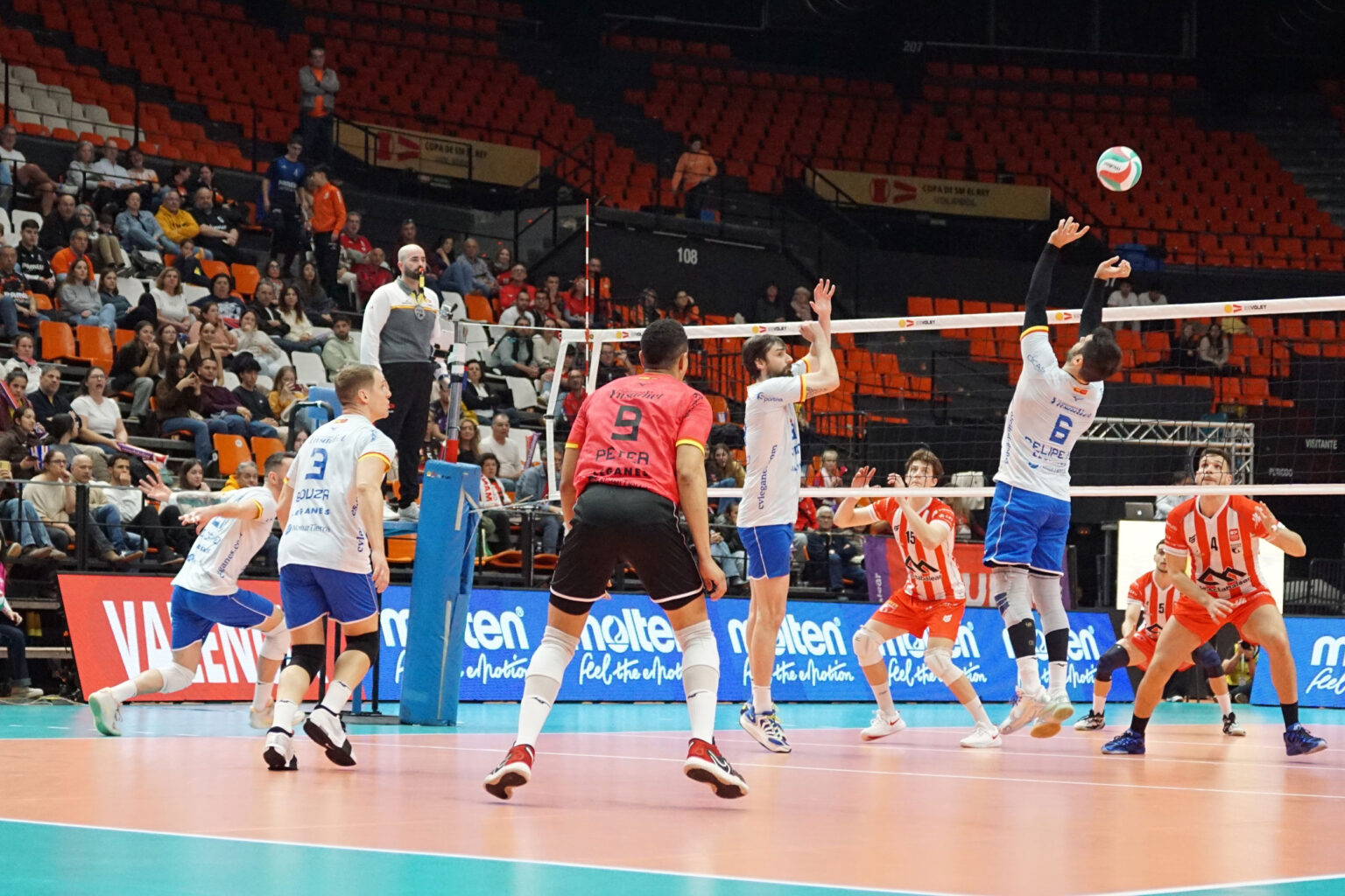El UC3M Voleibol Leganés se despide de la Copa del Rey tras una ...