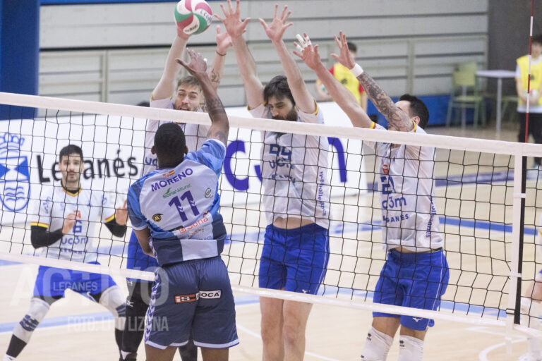 El UC3M Voleibol Leganés pelea hasta el final ante un gigante de la Superliga