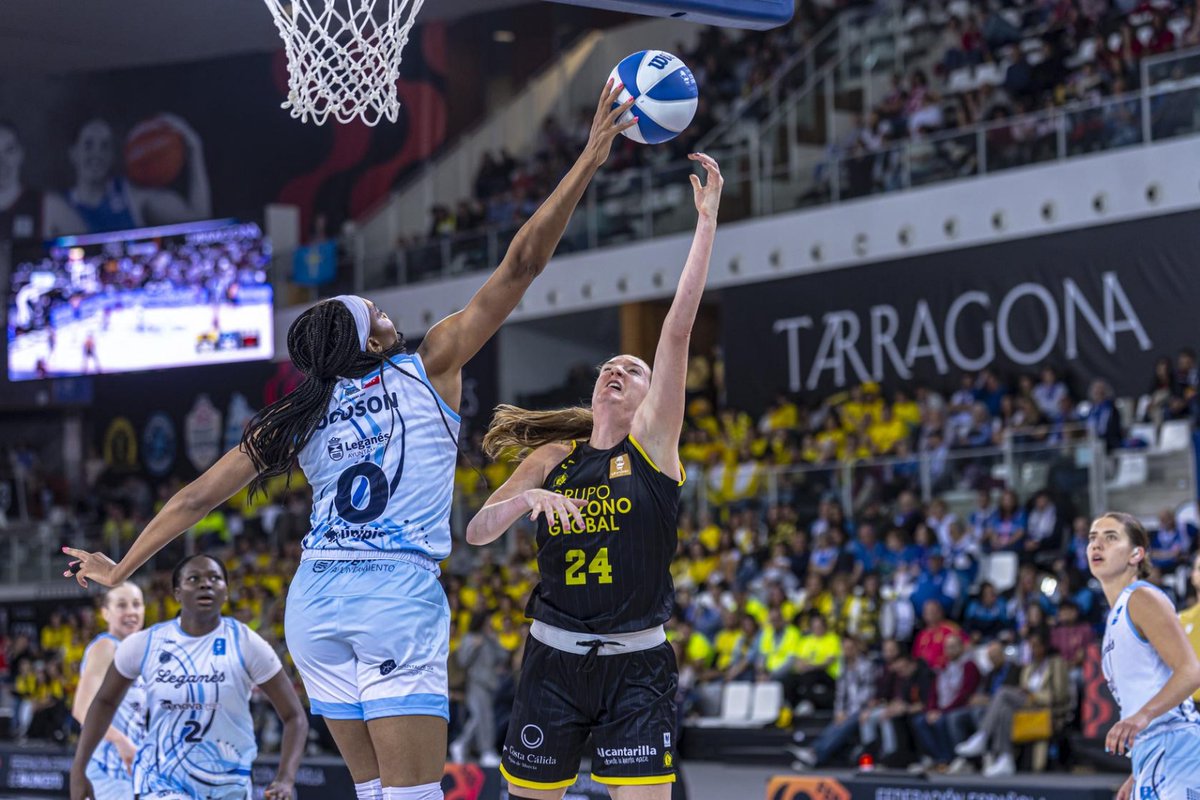 maya dodson copa reina baloncesto leganes