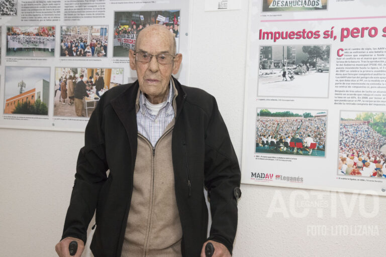 Isidoro López Luna, el hombre que llenó Leganés de poesía y deporte: 96 años de vida y un gran homenaje