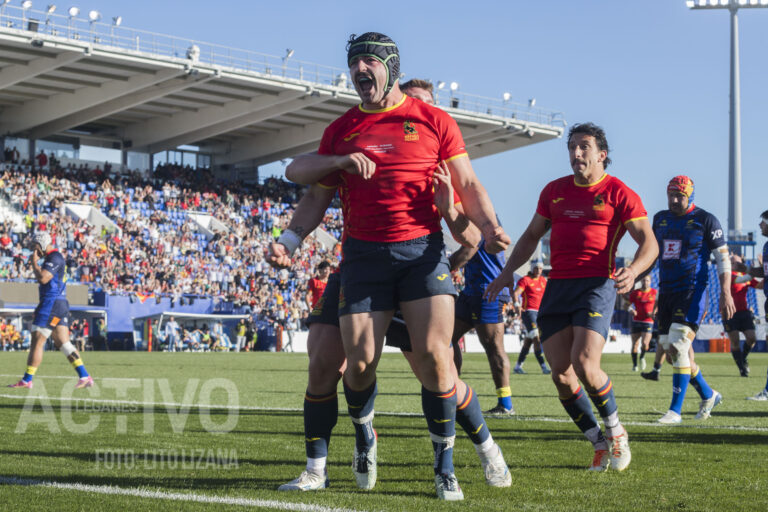 El Estadio Ontime Butarque arropa a los Leones que se cuelgan el bronce del Rugby Europe Championship