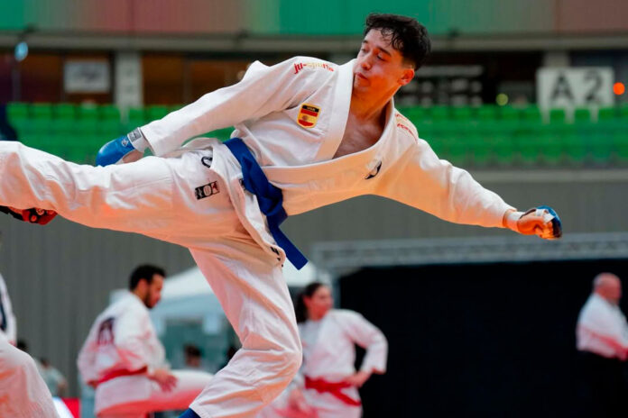 Fernando López compitiendo