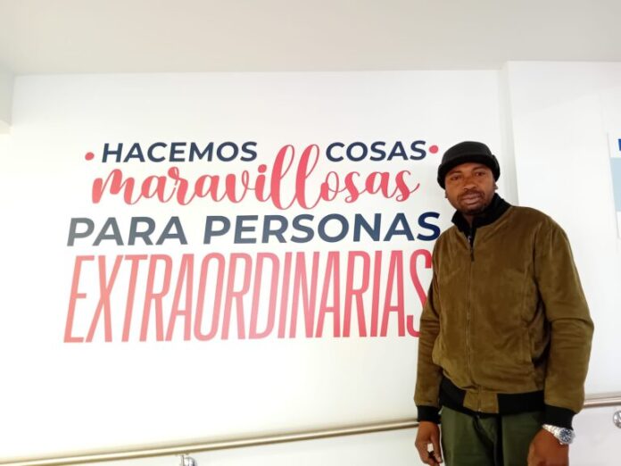 Mamadou, vecino de Leganés.