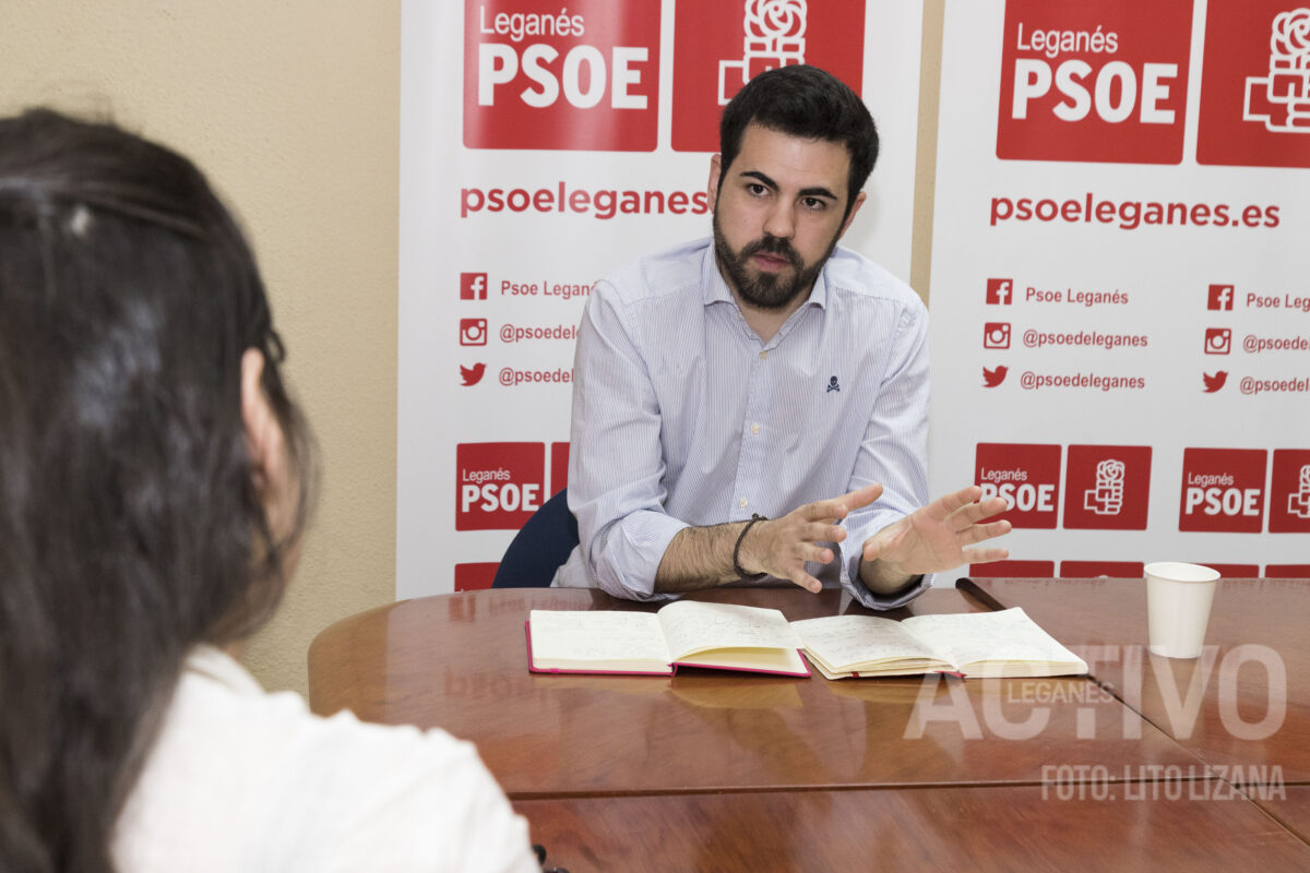 miguel recuenco psoe leganes entrevista