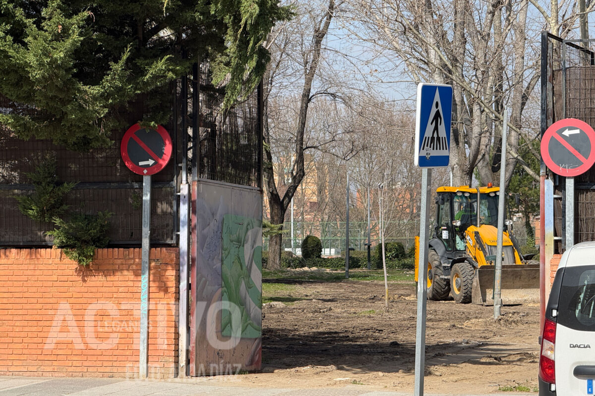 Obras de rehabilitación de la piscina de verano de El Carrascal.