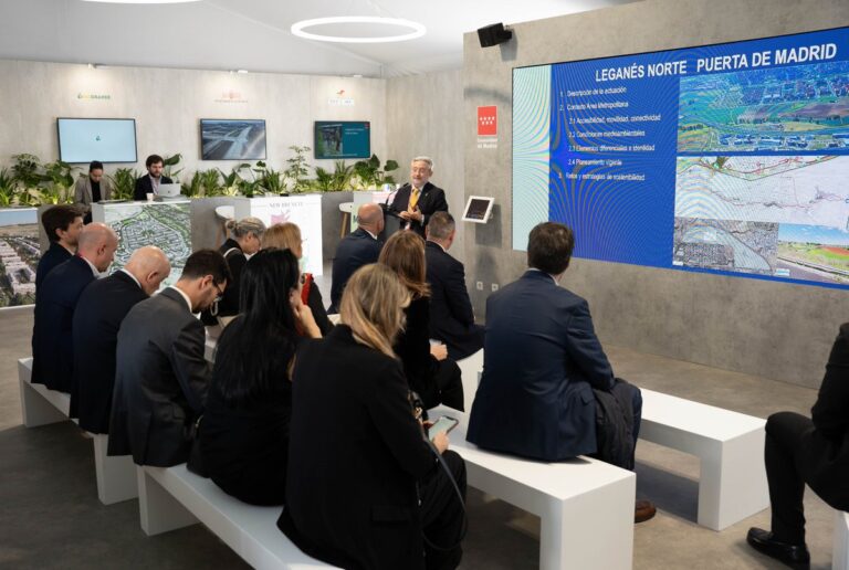 El proyecto Puerta de Madrid de Leganés se vende ante inversores en la feria MIPIM