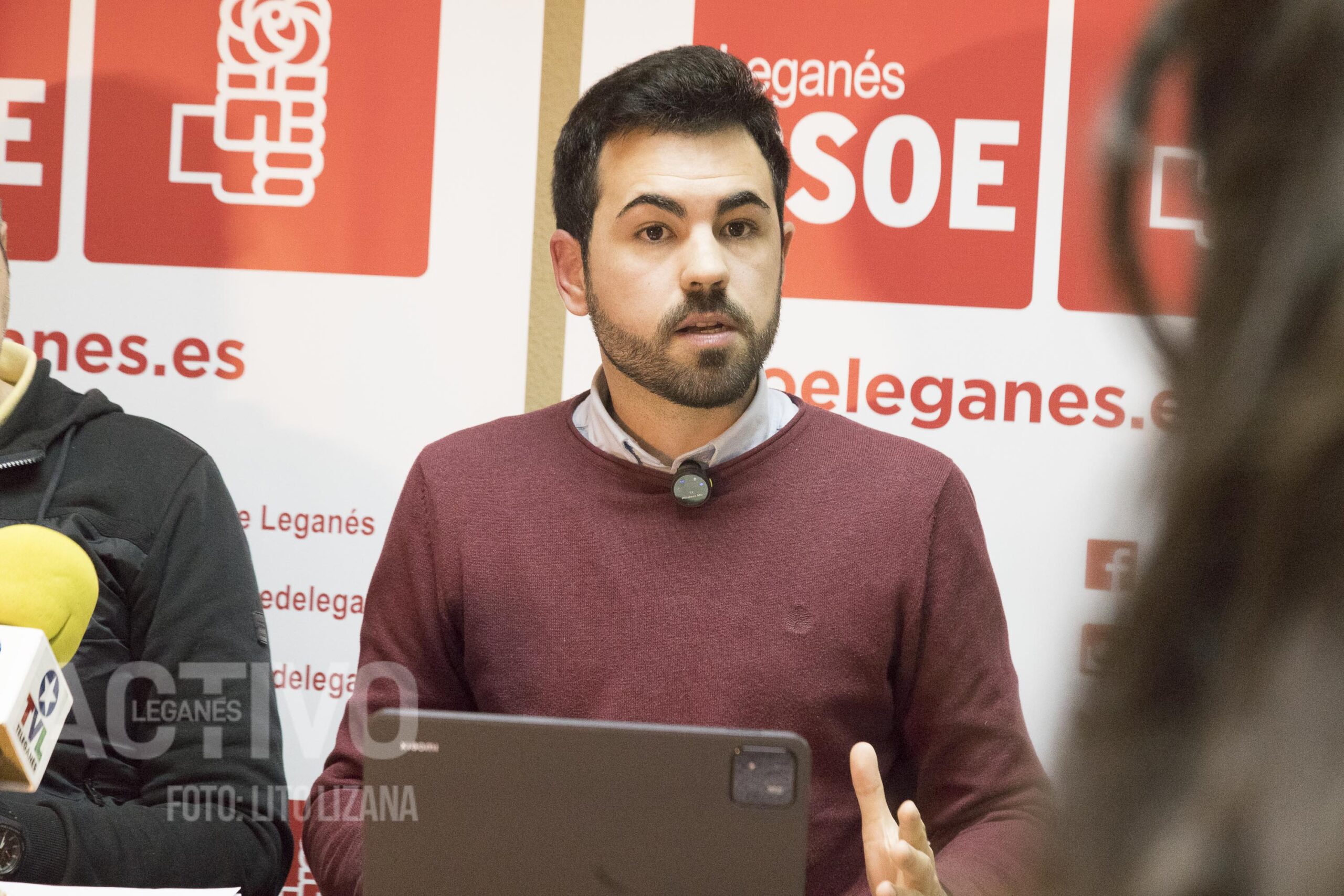 rueda de prensa psoe leganes francisco javier marquez miguel recuenco perez