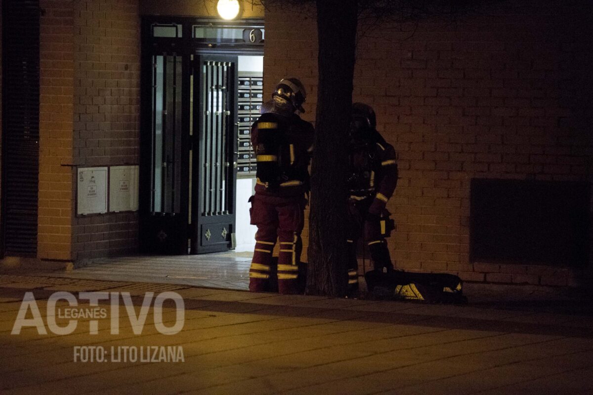 plaza holanda incendio leganes bomberos