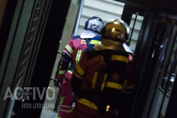 plaza holanda incendio leganes bomberos