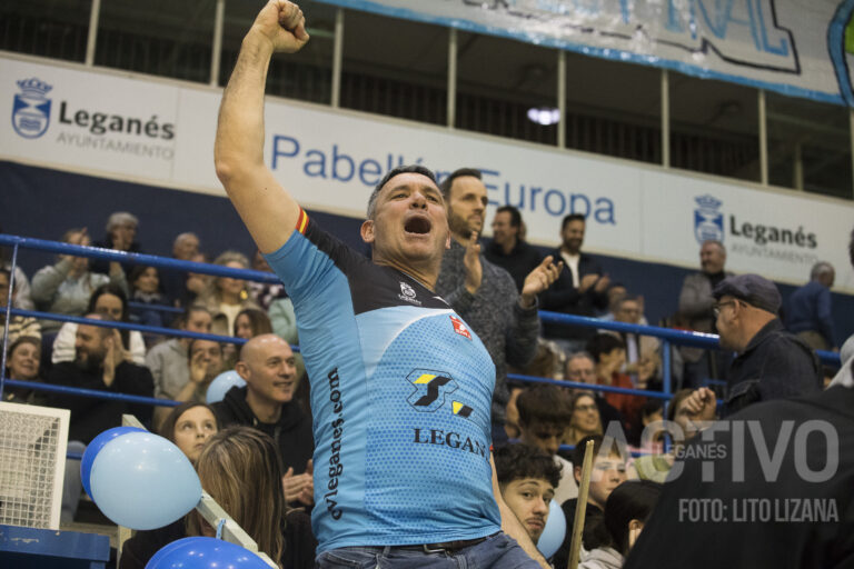 Dos sets que valen una temporada: el Leganés se queda en Superliga ante un Pabellón Europa volcado