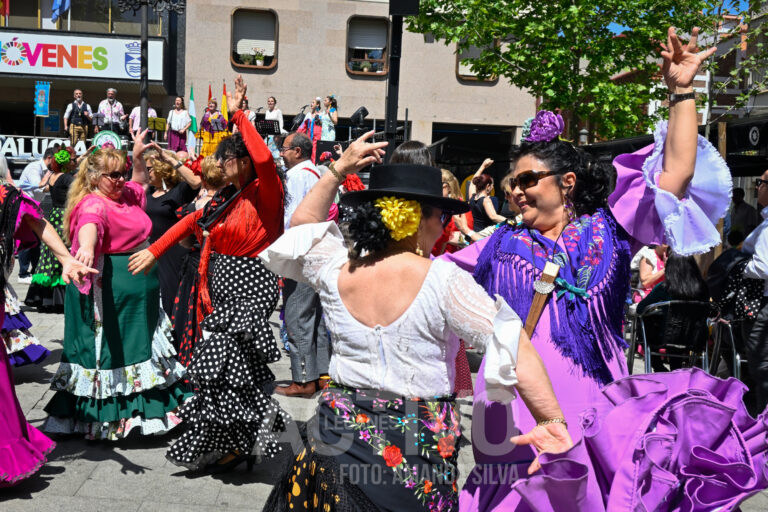Las mejores imágenes del gran baile de sevillanas en la Feria de Andalucía de Leganés 2026