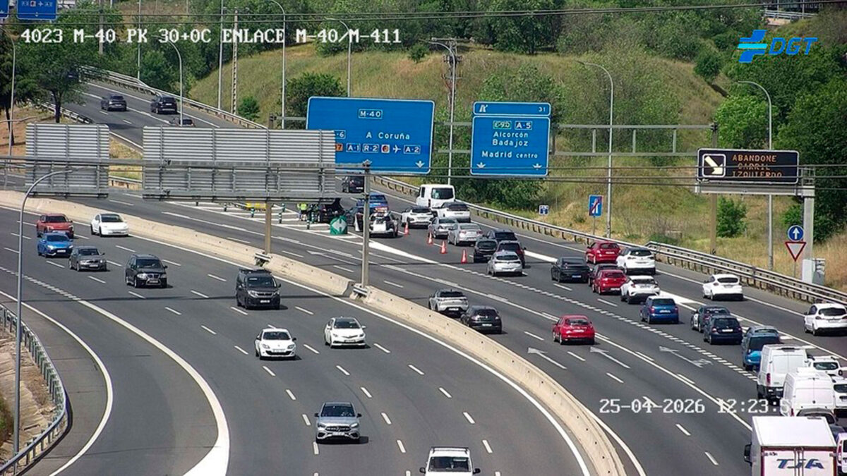 accidente m40 leganes