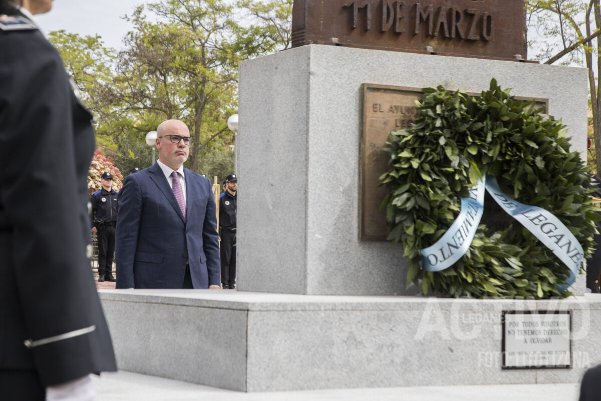 11m homenaje leganes norte delegado gobierno francisco acier martin