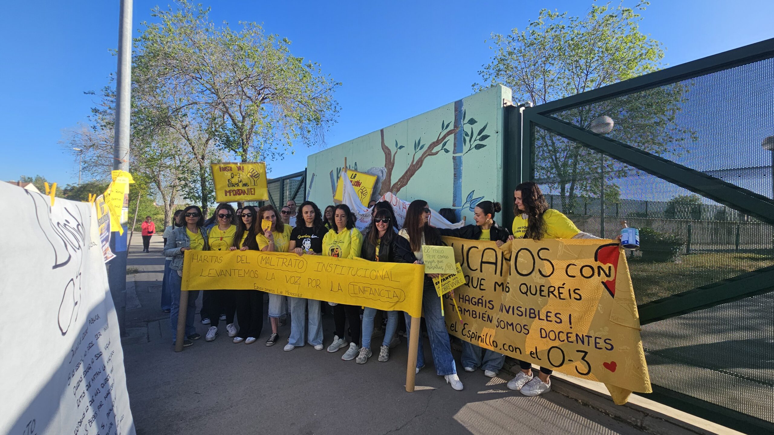 huelga trabajadoras infantiles leganes mas madrid (2)