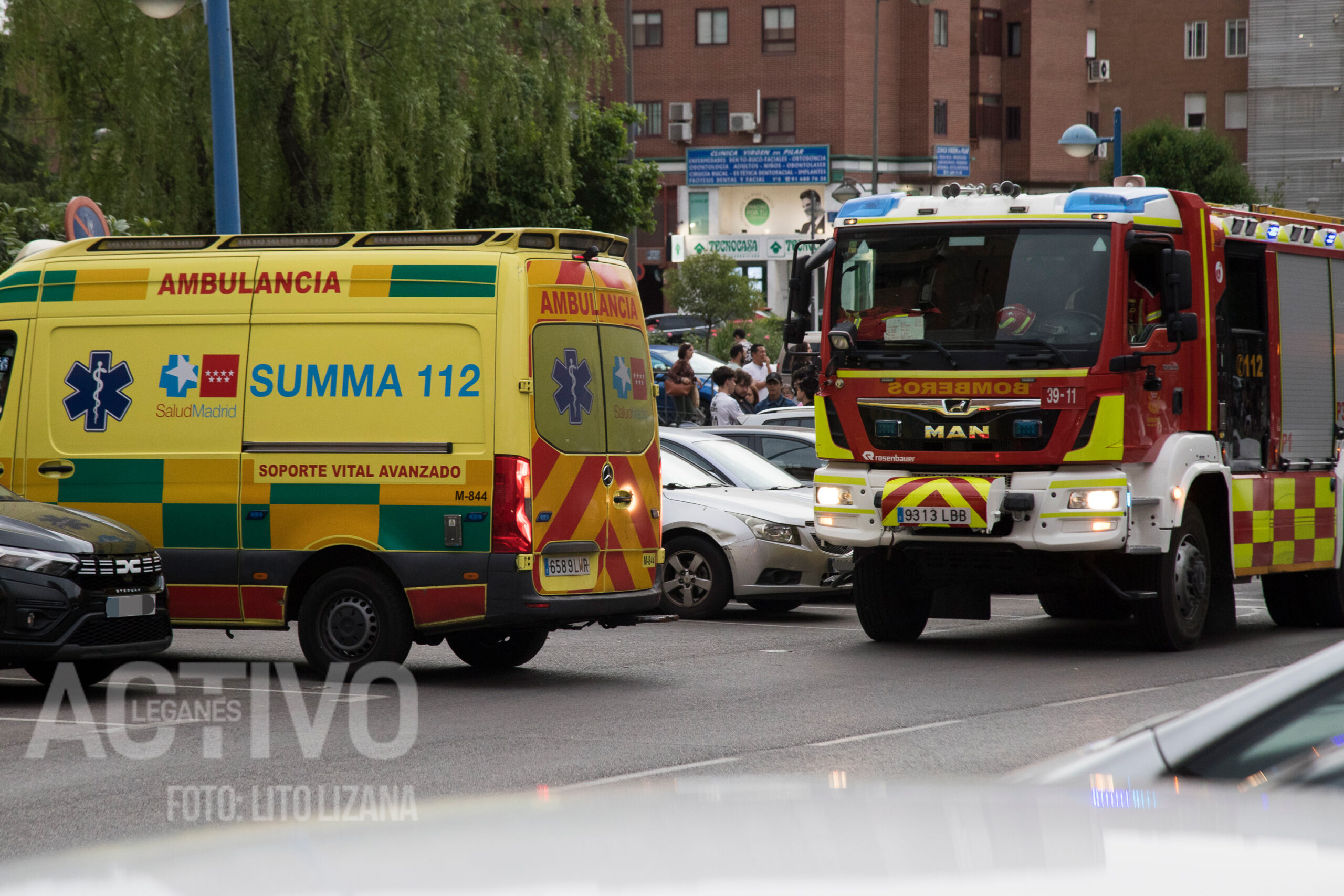 bomberos summa 112 leganes