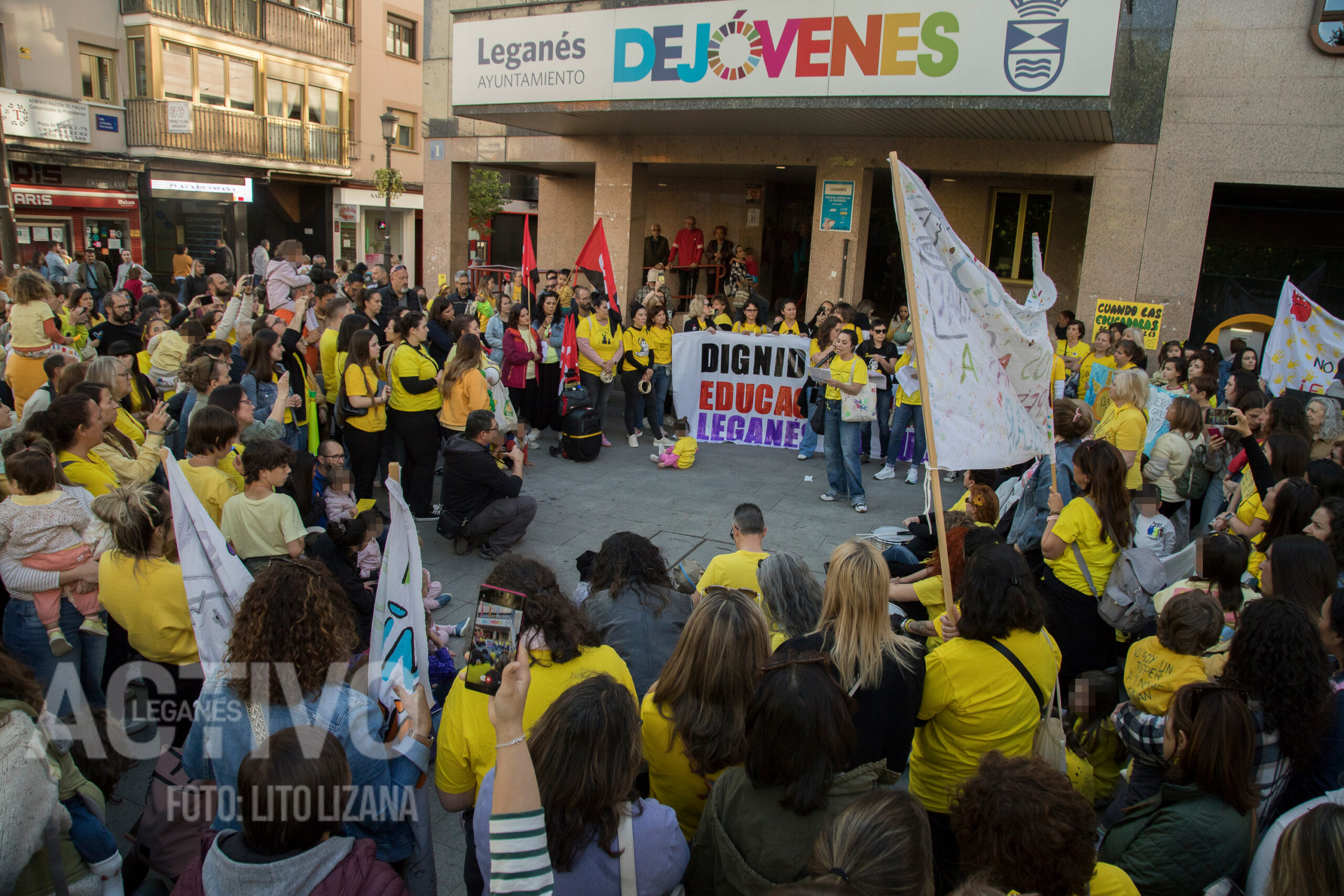 escuelas infantiles leganes huelga