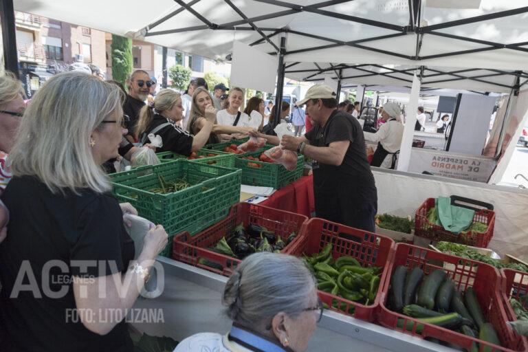 Leganés organiza un nuevo mercado agroalimentario cinco productores locales