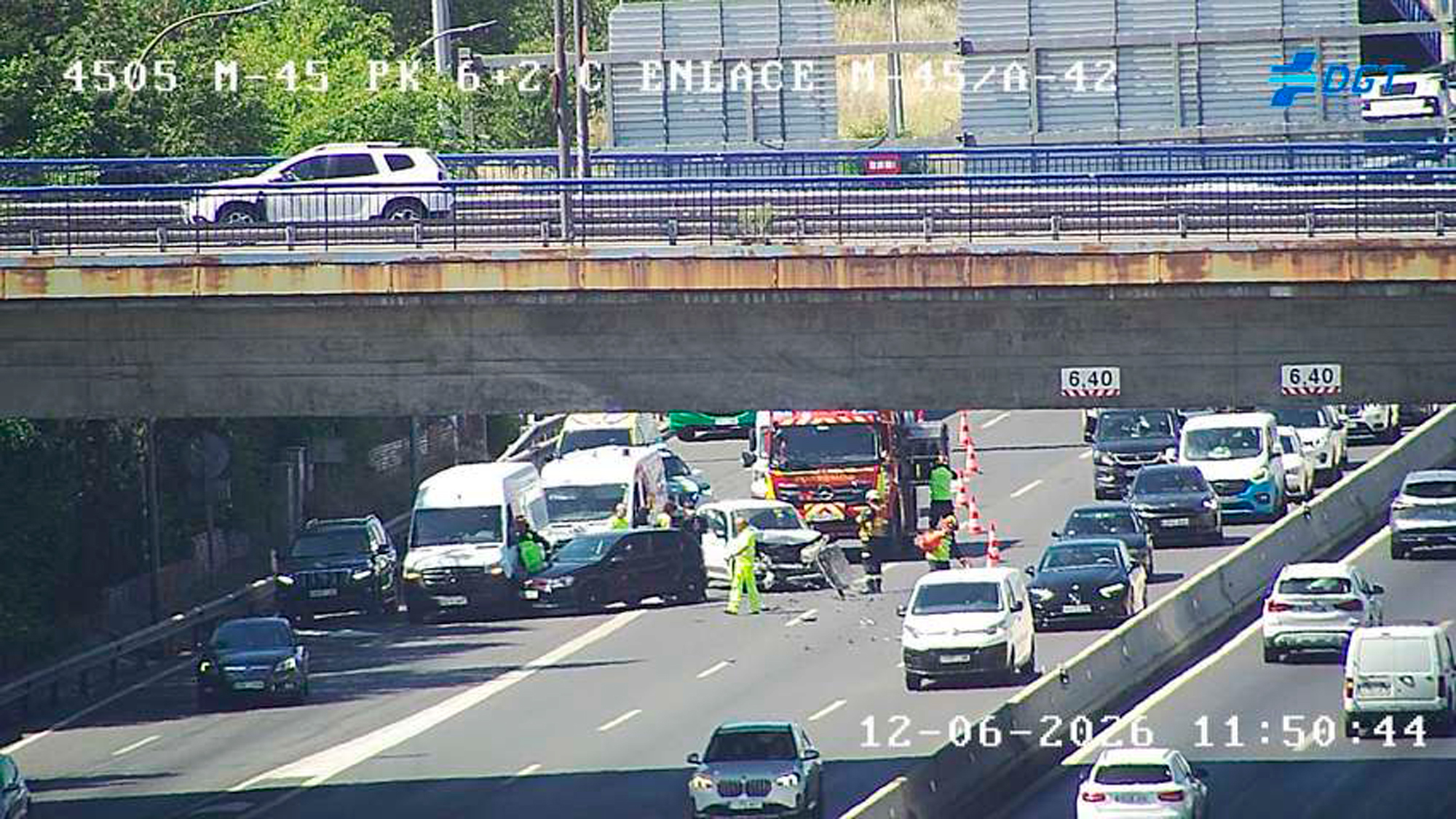 accidente a42 getafe
