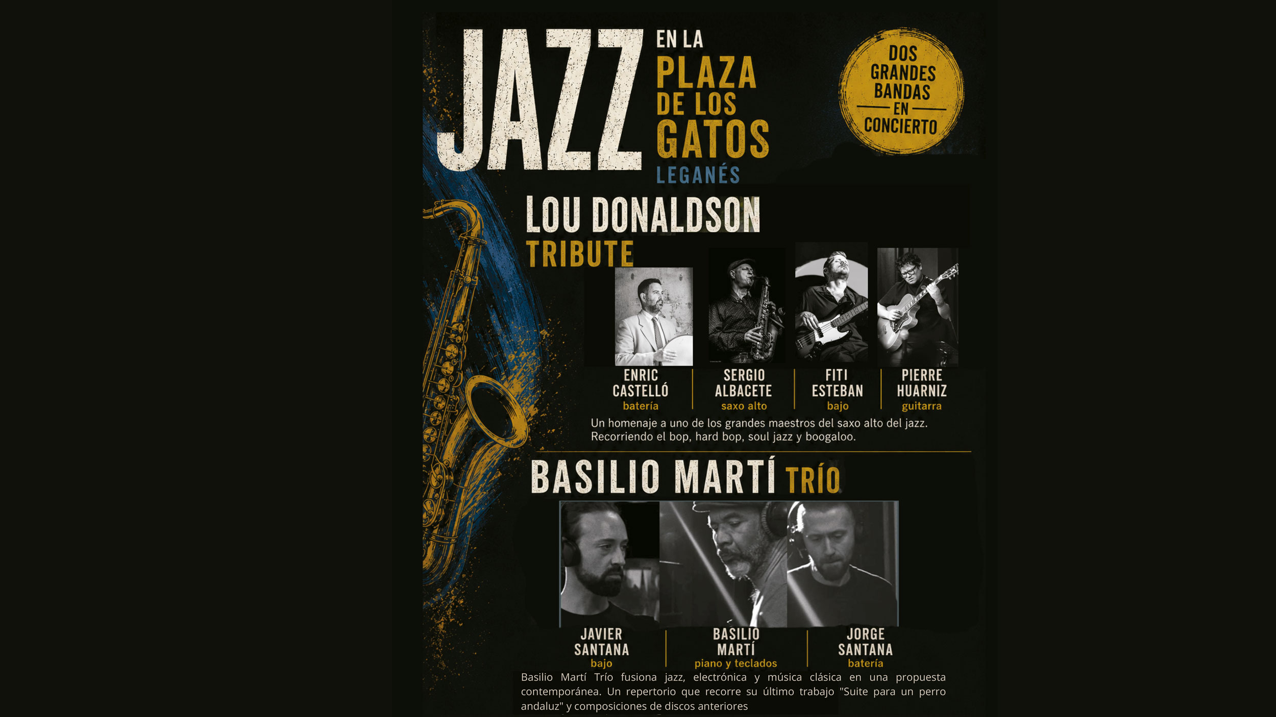 concierto de jazz gratis leganes