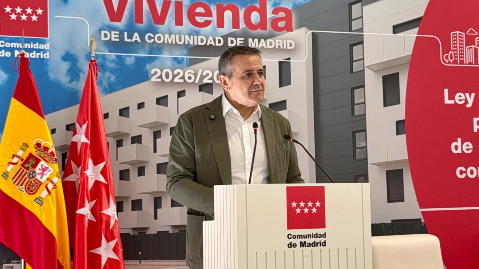 consejero vivienda comunidad de madrid