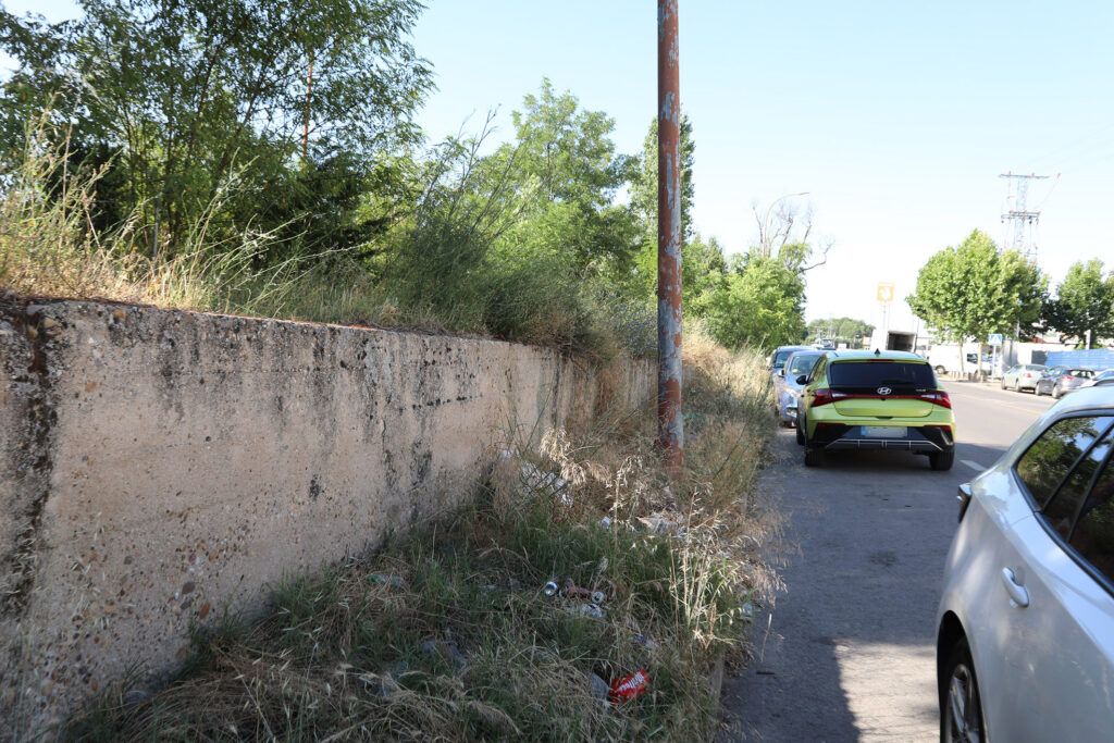 calle Eduardo Torroja en la zona de Getafe.