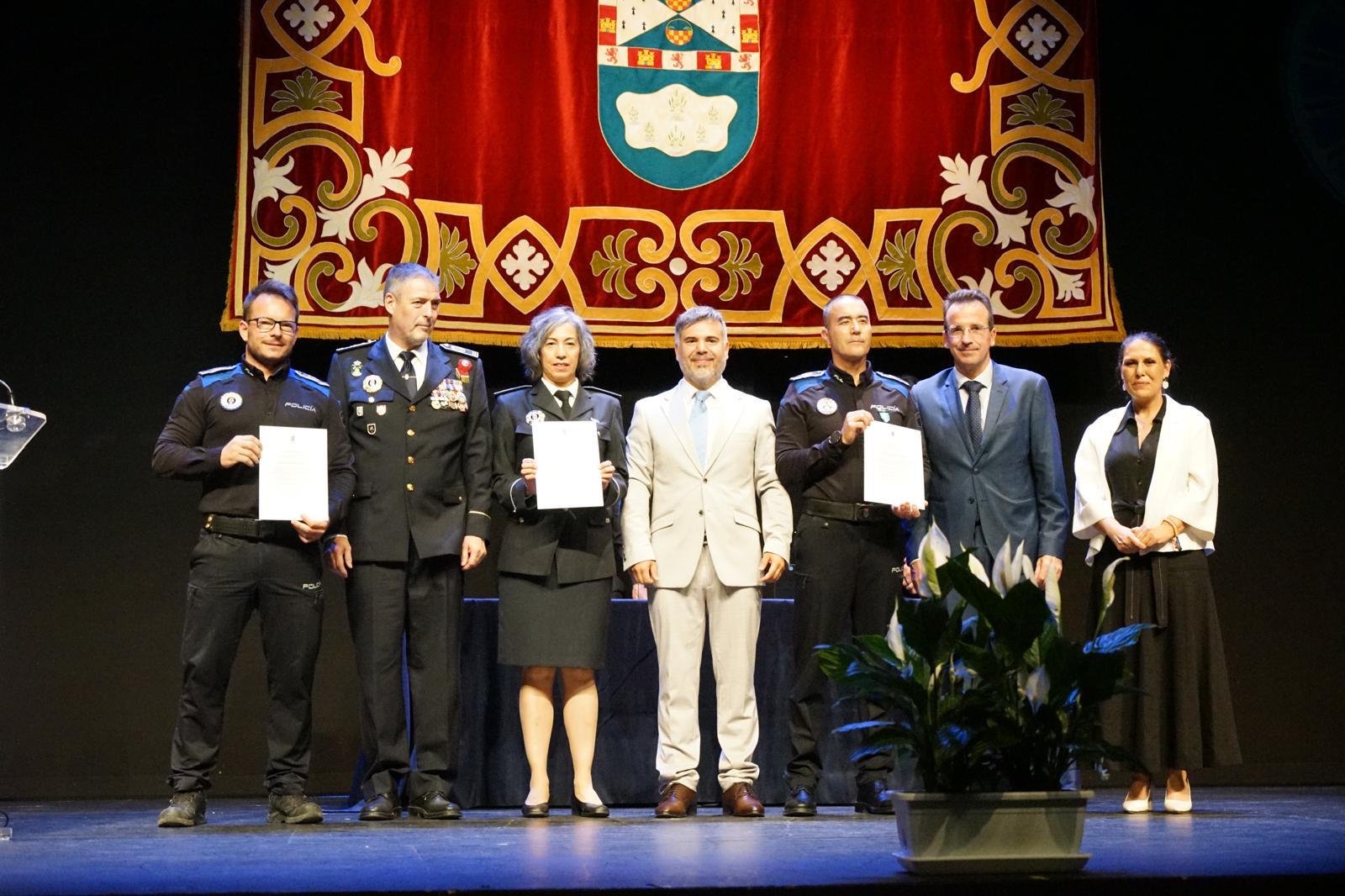 medallas merito policia local leganes